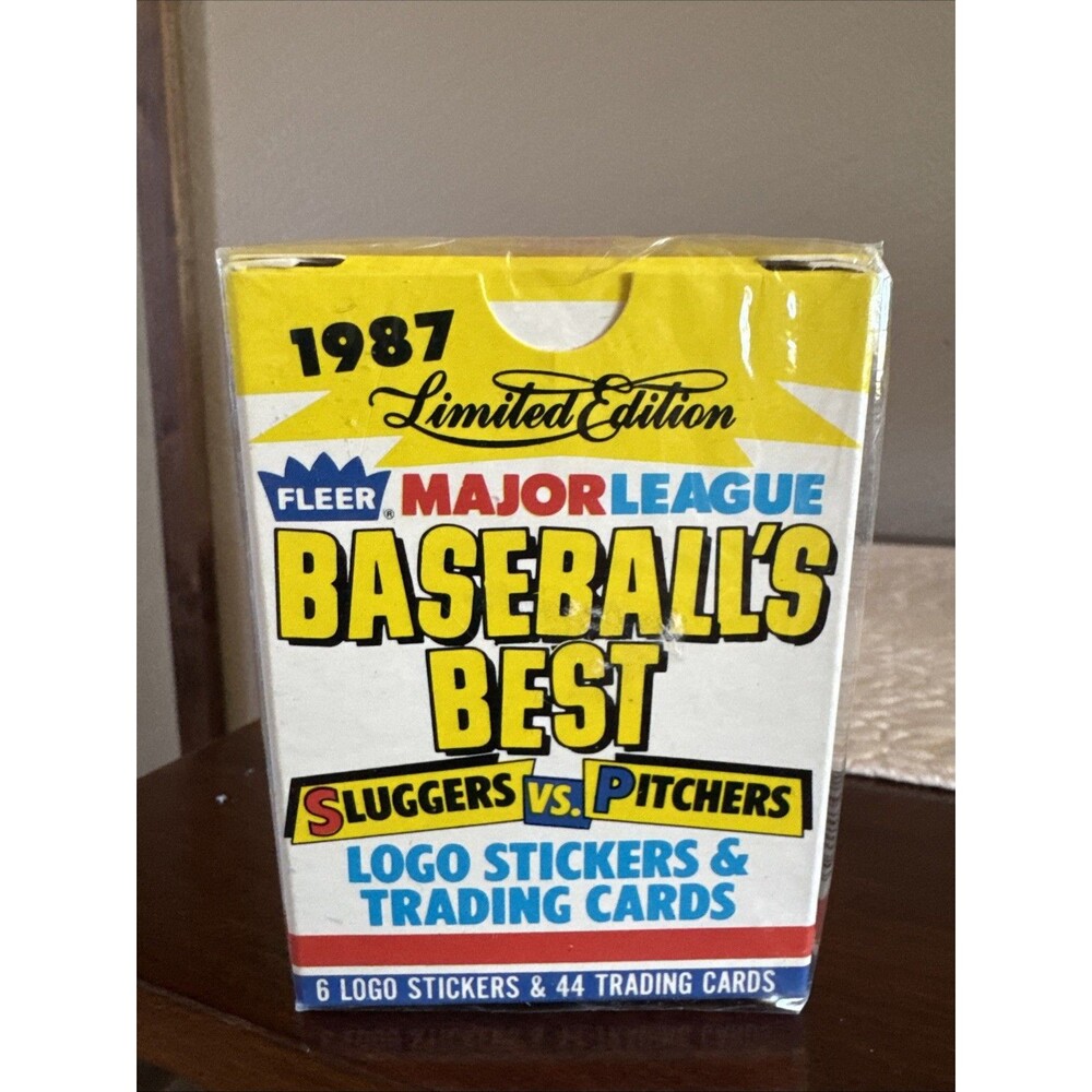 1987 FLEER BASEBALL'S BEST SLUGGERS VS PITCHERS 44 CARD SET SEALED